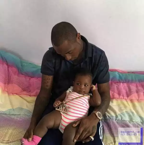 Davido Shows Off His Daughter In New Photo
